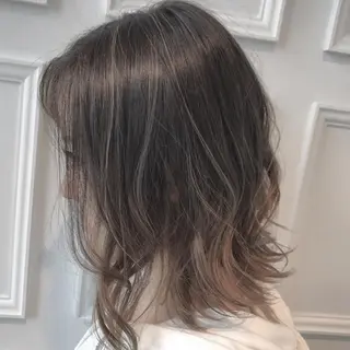 ミディアム カラー eclair.髪質改善&トリートメント所属・【艶髪、透明感】西村 有司のヘアスタイル