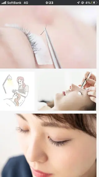 ネイル マツエク・マツパ ネイル/束感まつ毛 MOANA天王寺店のマツエク・マツパデザイン