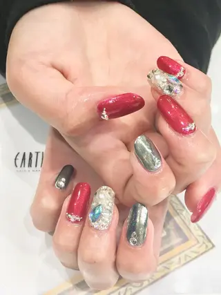 ネイル 佐藤 まりえのネイルデザイン
