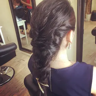 ロング ヘアアレンジ 鶴見 和美のヘアスタイル