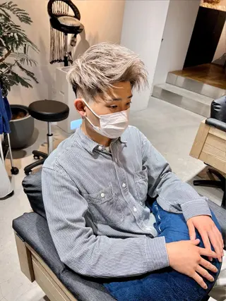 カラー メンズ メンズ専門　井藤 雅也のヘアスタイル