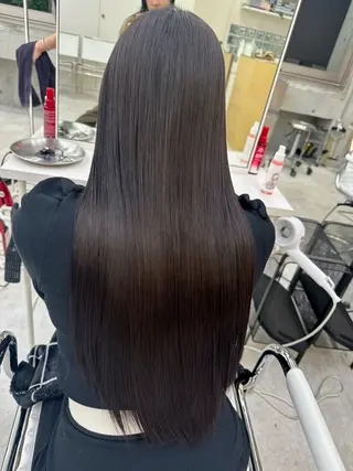 ロング パーマ 國井 廉のヘアスタイル