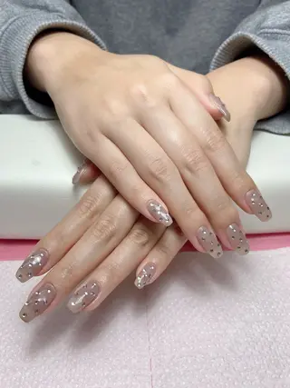 ネイル FanFan 長さ出し専門のネイルデザイン