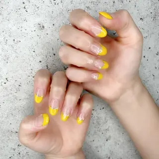 ミディアム カラー パーマ ヘアアレンジ メンズ キッズ ネイル マツエク・マツパ Salon Ｋのネイルデザイン