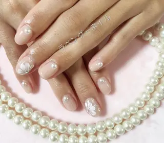 ネイル ラベンダー💖日暮里 ルル💖ネイルのネイルデザイン