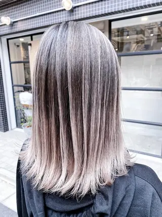 ミディアム カラー LA KING GINZA TOKYO所属・🧡ショートの達人 🧡SHOのヘアスタイル