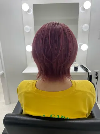 ショート カラー 冨木 雄斗のヘアスタイル