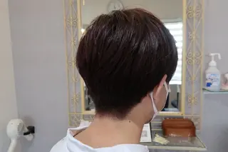 ショート メンズ カラー tenny調布 いしまつのヘアスタイル