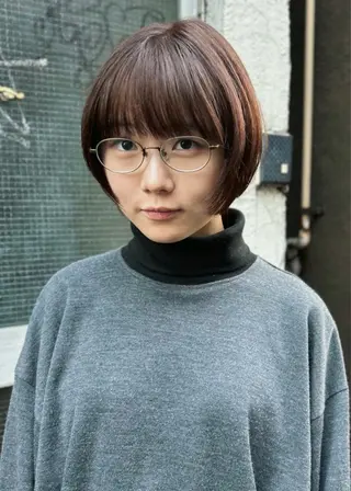 ショート ナカ/パーマ /メンズパーマのヘアスタイル