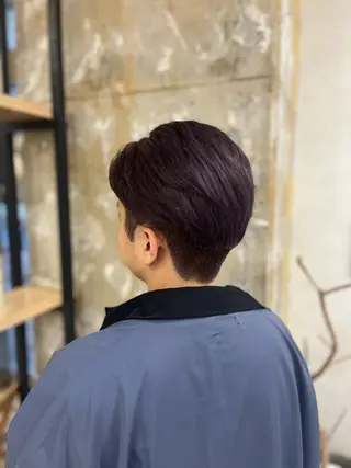 ショート カラー 寒色 ♡ レイヤー ┊︎miyuのヘアスタイル