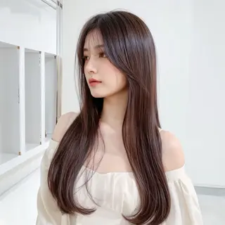 ロング カラー 🤍店長　髪質改善 カラー縮毛特化🤍のヘアスタイル