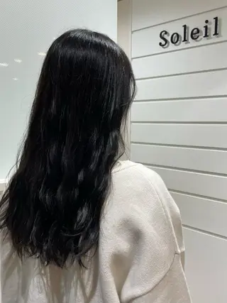 ロング HUE所属・西能 心音のヘアスタイル