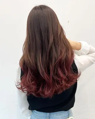 ロング 【公式】amble luxe 中野のヘアスタイル