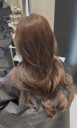 ロング 海野翔吾🇨🇳 ワンホンレイヤーのヘアスタイル