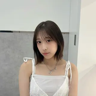 ミディアム カラー ボブ/髪質改善 jionのヘアスタイル