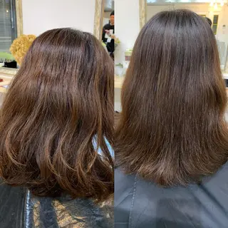 ミディアム 山本 悟志のヘアスタイル