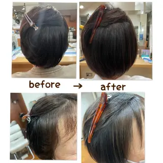 ショート パーマ La Bonheur hair cheri久喜店所属・あかぎ あやのヘアスタイル