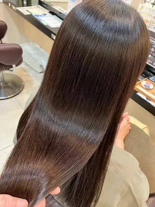 セミロング yukari 艶髪ヘアのヘアスタイル