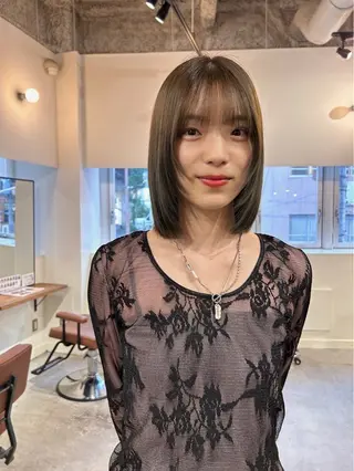 カラー 梅田/透明感カラー /ひかるのヘアスタイル