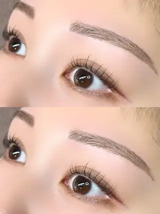 アイブロウ 🩰yuri🩰 似合わせ/束感のマツエク・マツパデザイン