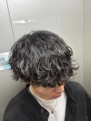 パーマ メンズ 平川 海夢のヘアスタイル