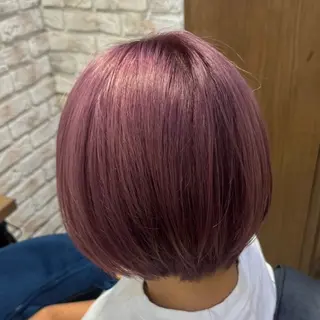 ショート カラー 髪質改善/縮毛矯正 💜COCORO💜のヘアスタイル