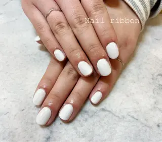 ネイル ネイルリボン 笠井のネイルデザイン