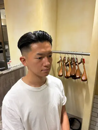 ショート Groomers Tokyo所属・大山慧也/メンズ/ フェード/バーバーのヘアスタイル