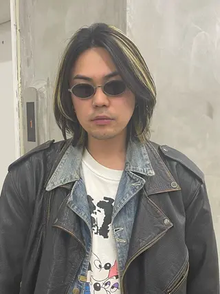 カラー メンズ メンズカット パーマ[佐橋]のヘアスタイル