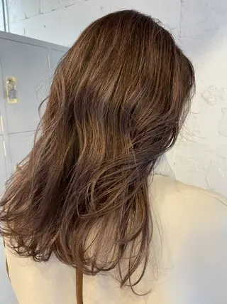ロング カラー SALOWIN下北沢所属・hazuki 🌝のヘアスタイル