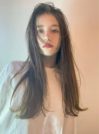 ロング カラー Hair Muse'e所属・永富 那於のヘアスタイル