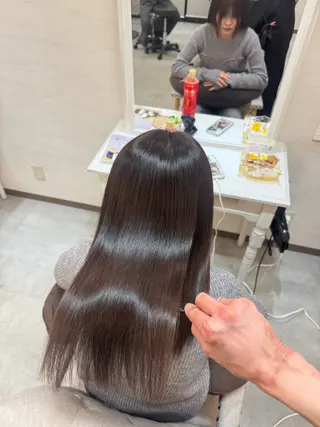 ロング 三瓶 龍皇のヘアスタイル