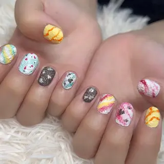ネイル 【Yappy🌈】 💖P-tanaのネイルデザイン