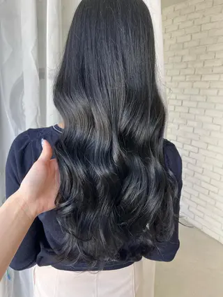 ロング u n aのヘアスタイル