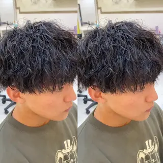 パーマ メンズ 年間2000名担当◎ パーマ職人/仲原佑樹のヘアスタイル