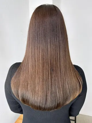 セミロング カラー パーマ ヘアアレンジ ITbyALBUM 浦和店のヘアスタイル