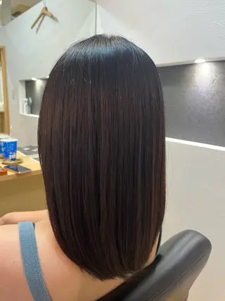 ミディアム 髪屋　こころ所属・PATINA 安成 実記のヘアスタイル