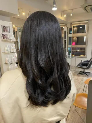 セミロング カラー アレンジ指名 no.1✨ｈａｋｏのヘアスタイル