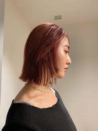 ショート Hair & make Lamp所属・梅田のブリーチ特化 美容師KAI🥰のヘアスタイル