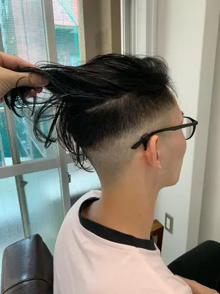 メンズ ショート、ボブ特化 長島智彦のヘアスタイル