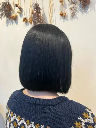 ミディアム カラー シャンプーボーイセントラル所属・ミウラフウキ 髪質改善のヘアスタイル