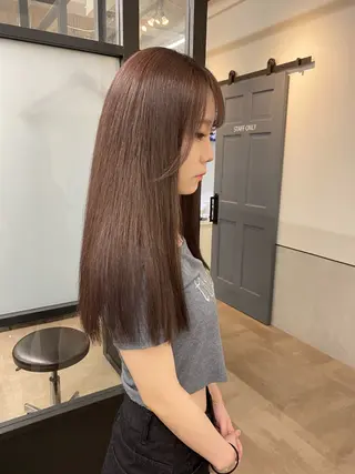 ロング storiiz所属・rina 🩶透明感カラーのヘアスタイル