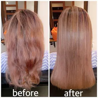 ロング カラー ディアーズ川越所属・髪質改善サロン DEARS川越/艶髪のヘアスタイル