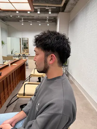 パーマ メンズ yuki    ／ walt名駅店のヘアスタイル