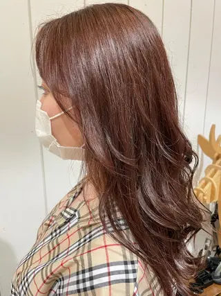 ロング カラー ボブカット 佐々木 祐太のヘアスタイル