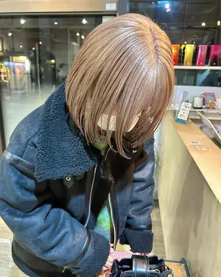 ショート W所属・小林 朋花のヘアスタイル