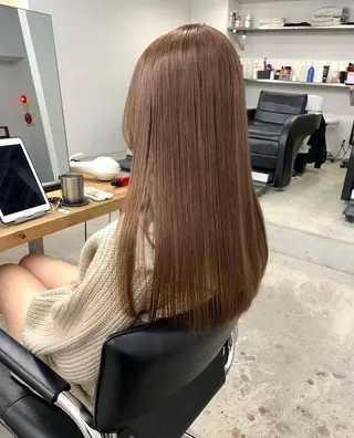 ロング 🪞艶髪ハイトーン Maya🪞のヘアスタイル