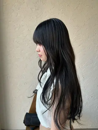 ロング tenn 栄店所属・mao/栄/tenn /暖色/ハイトーンのヘアスタイル