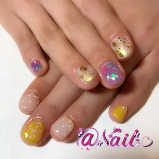 ネイル 小尾 栞のネイルデザイン