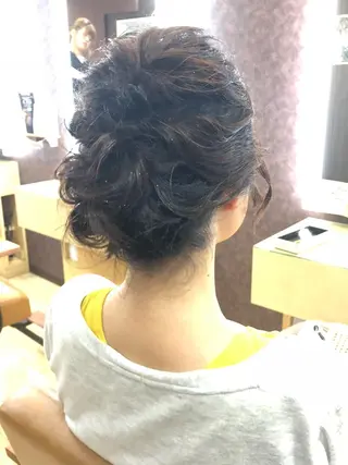 ショート ヘアアレンジ 小倉 教志のヘアスタイル